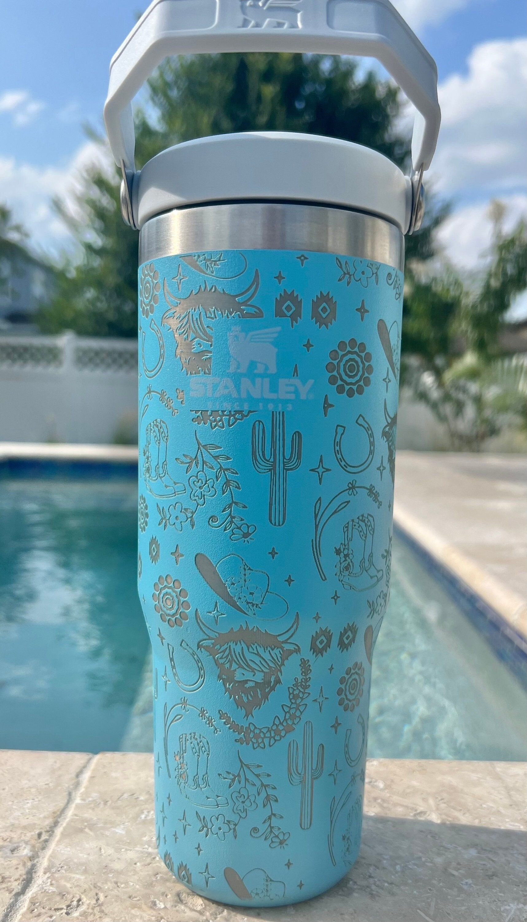 Custom Stanley 30 oz. IceFlow Flip Straw Tumbler - Design Tumblers Online  at