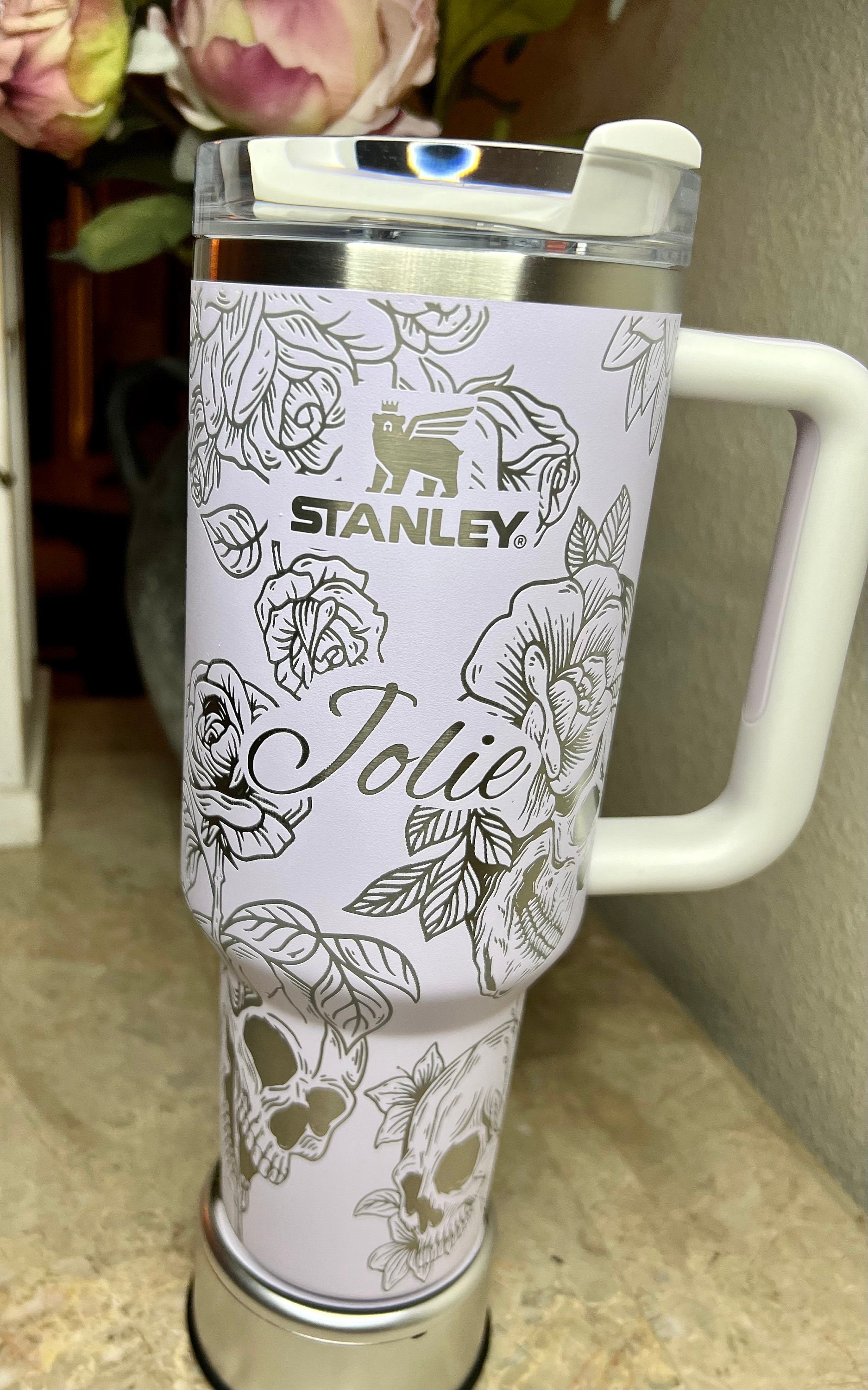 HIGHLAND COW Western-engraved Stanley Travel Quencher H2.0 Tumbler Stanley  Cup-40 Oz.or 30 Oz. Iceflow Flip Straw 