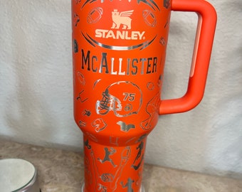 Vaso extintor de incendios Stanley H2.0 de 40 oz con envoltura completa y grabado láser