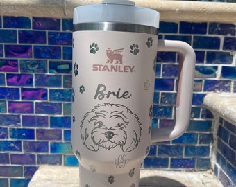 Wiener Dog Custom Stanley Adventure Quencher 40 oz tumbler – Etch and Ember