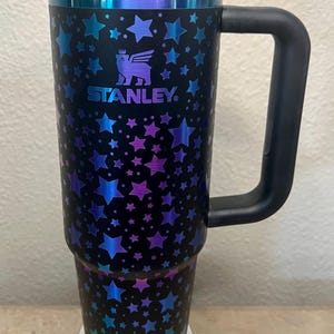 Stanley Black Chroma 30 oz. Limited Edition, Laser Engraved, Quencher H2.0