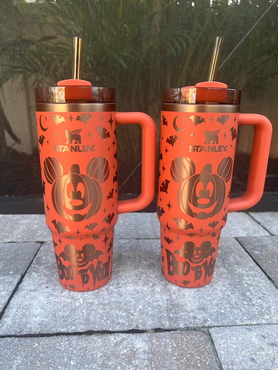 Boo to You-40 Oz Stanley Quencher H2.0 Travel Tumbler With Handle