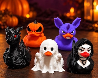 Halloween Cruise Duck Pack, 1.5 Inch 3d printed mini ducks