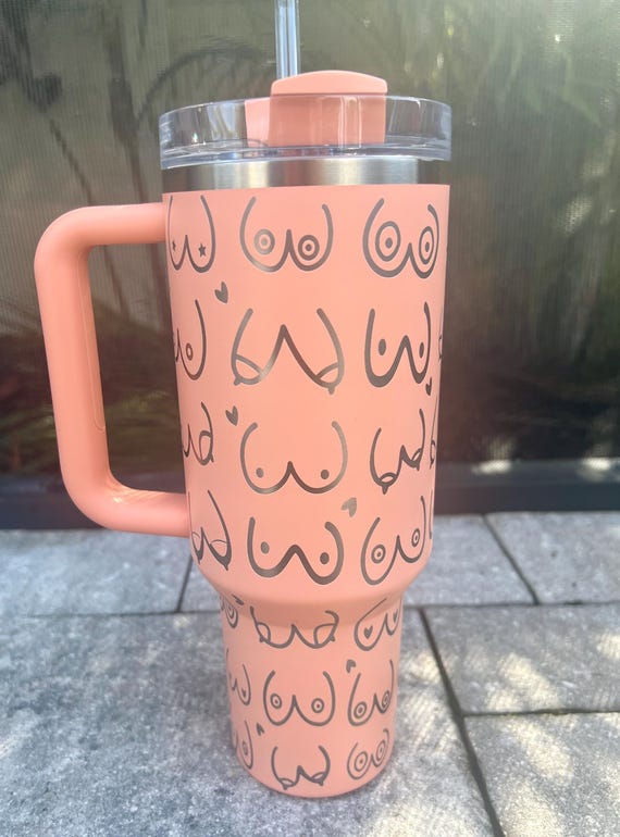 Funny Boobs-stanley 40OZ H2.0 Quencher Tumbler-full Wrap Laser Engraved -  Etsy
