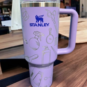 Stanley 40oz tumbler LILAC CLOUDS | Stanley H2.0 Adventure Quencher 40oz.  Stanley 40oz Cup | Lilac/Purple cup | Uk fast delivery | Gift Box