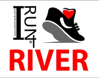 NUOVO DESIGN IRun4 I Run 4 #IRun4 ufficiale Tyvek Race Bibs Personalizzato Causa Ispirazione Motivazione Regali di corsa per i corridori