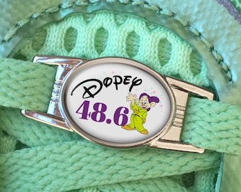 Dopey 48.6 Run Disney RunDisney Dopey In Training Shoe Charm Running Gifts for Runners