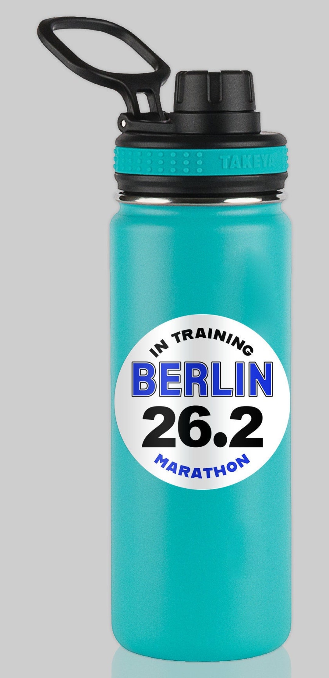 Berlin 26.2 Marathon IN TRAINING Water Bottle Mug Sticker