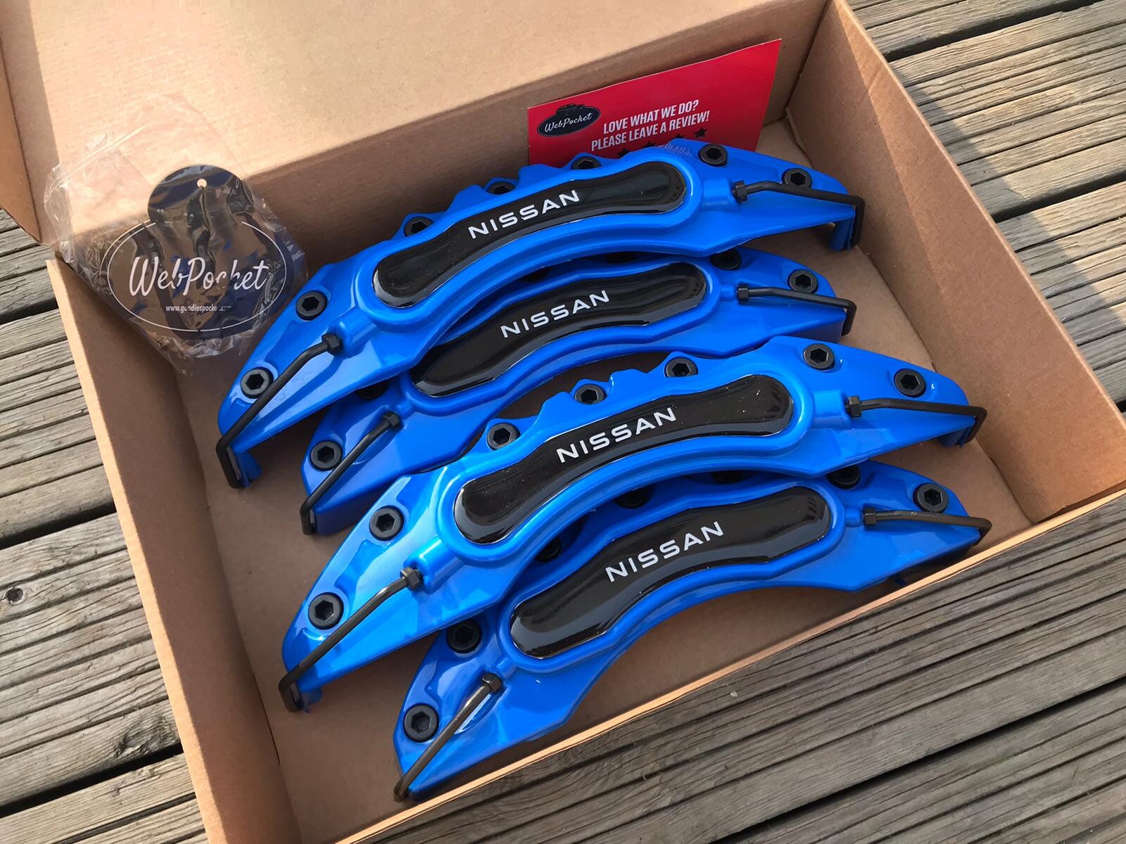4 Pc für Nissan Blue Big Brake Caliper Covers / Nissan Etsy