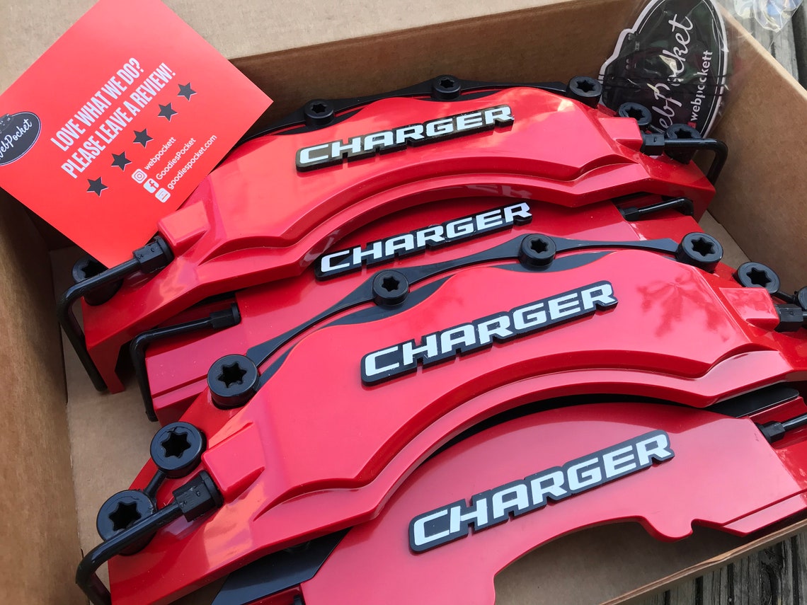 4pc Brake Caliper Covers for Dodge Charger RT SRT SXT Etsy