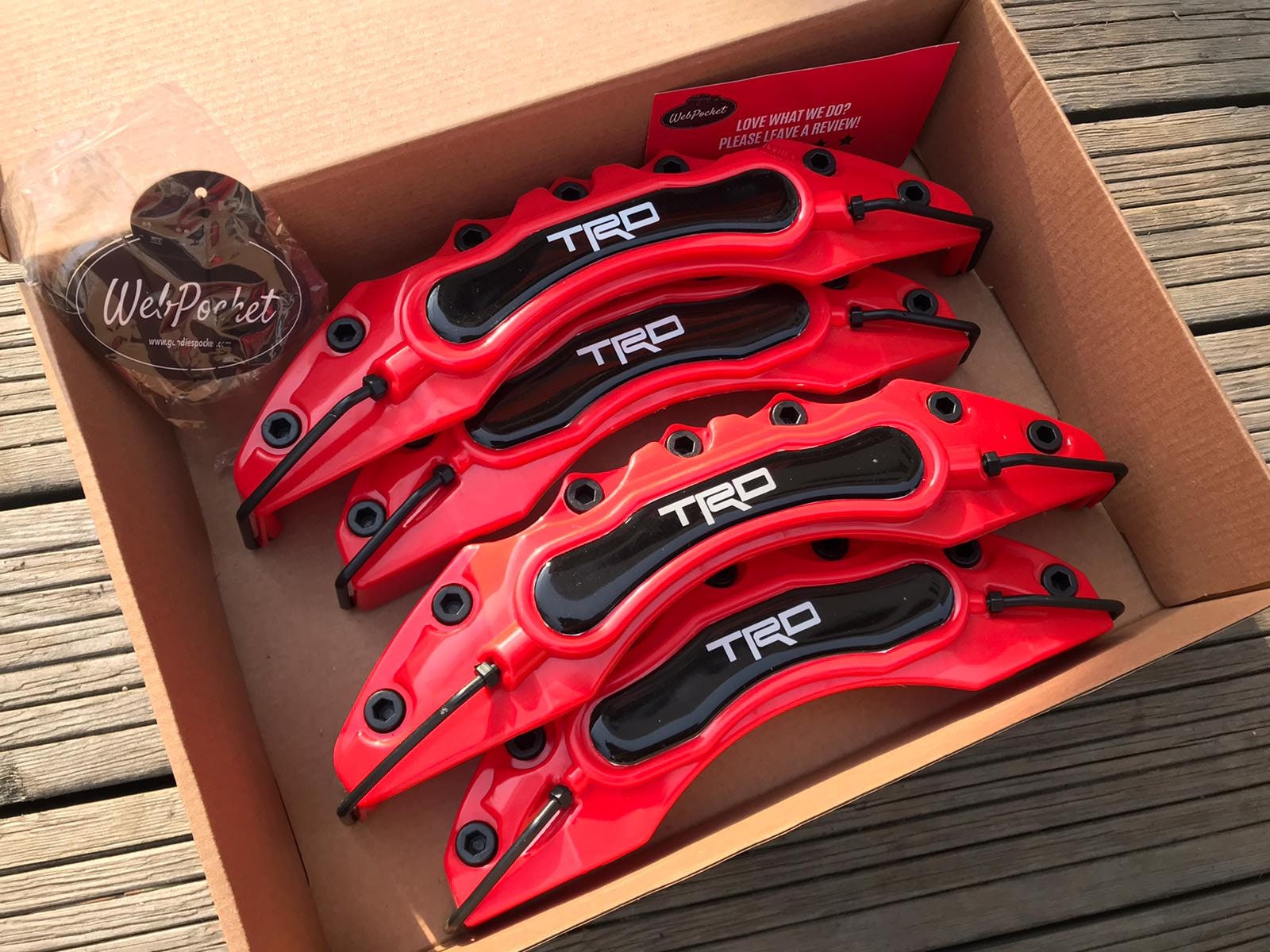 4pc Brake Caliper Covers for Toyota TRD Corolla Tundra Avalon Etsy