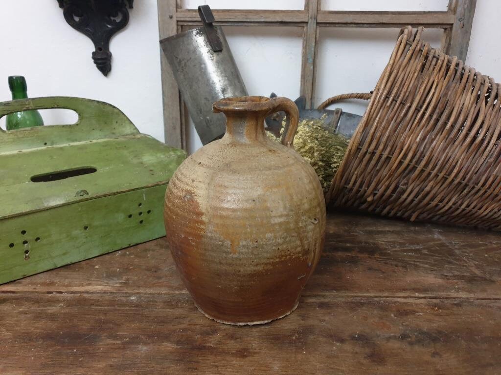 Pot en terre vernissé - Pot ancien