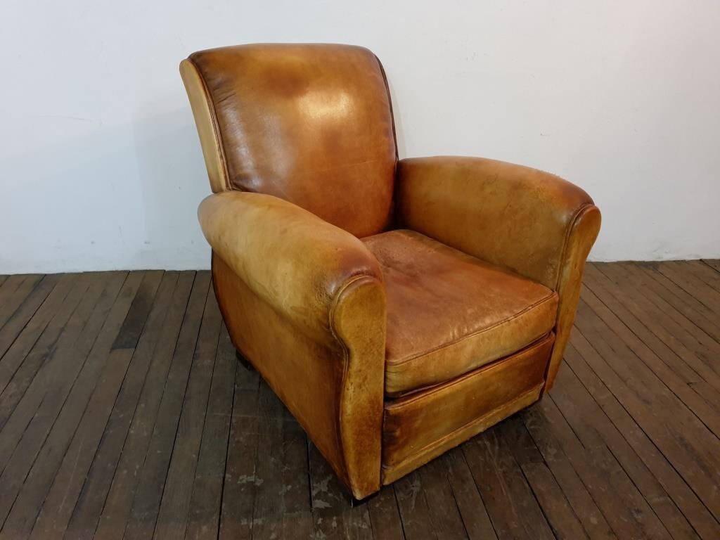 fauteuil Club En Cuir