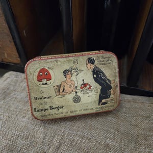 LOT DE 4 anciennes boites de bonbon publicitaires en tôle. EUR 5,00