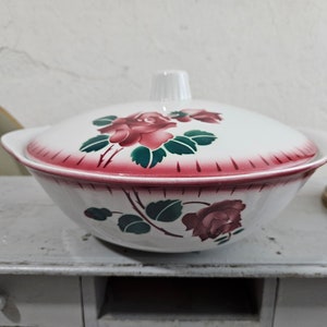 Badonviller earthenware tureen - Old tableware