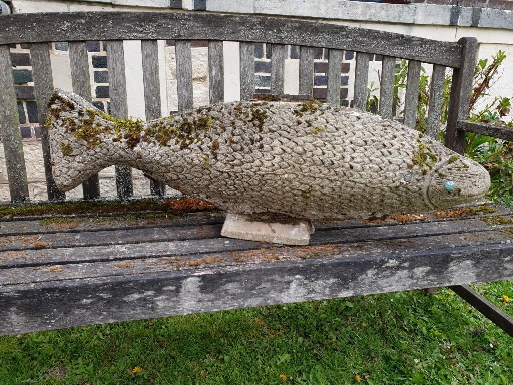 Poisson - Sculpture de Jardin -