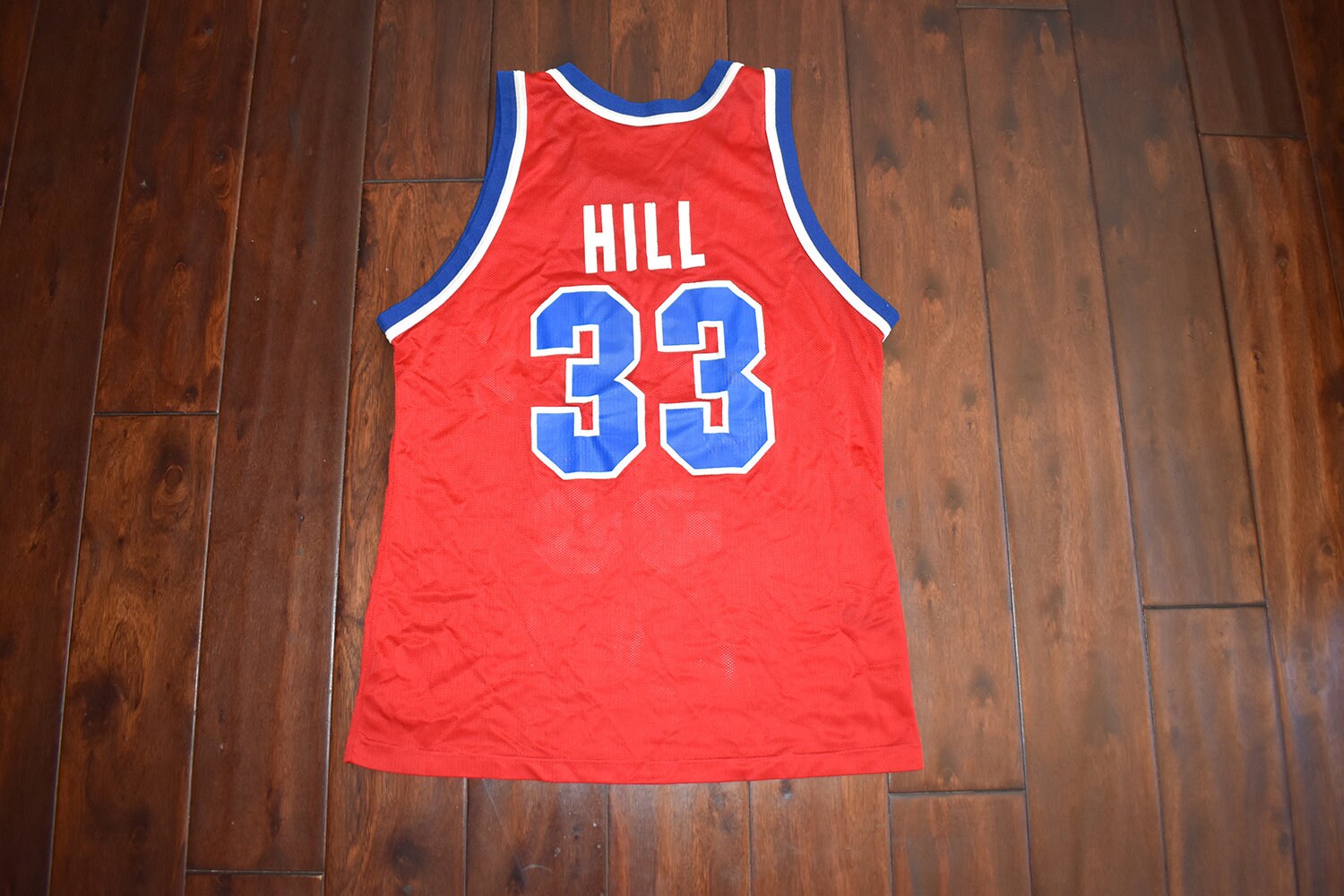 Jersey campeón de Grant Hill Etsy