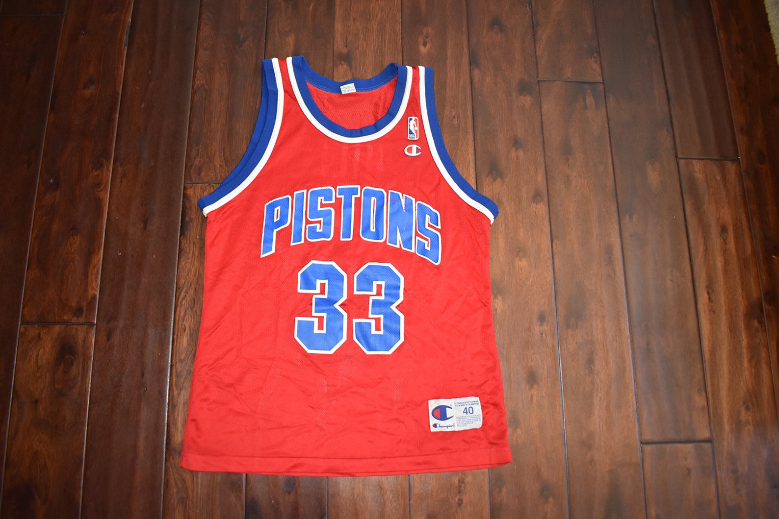 Jersey campeón de Grant Hill Etsy