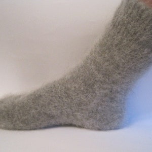 Natural Goat Down yarn socks Friendly to Skin Knit and Felt Women socks Soft warm comfortable for foot health