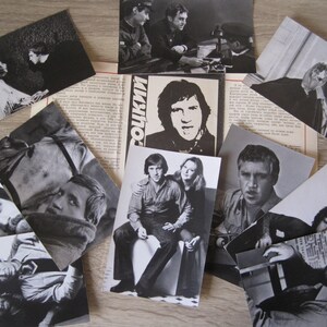 A set of 10 photographs of Vladimir Vysotsky from the film &quot;Memory&quot; 1986 filmed at the Kyiv Film Studio