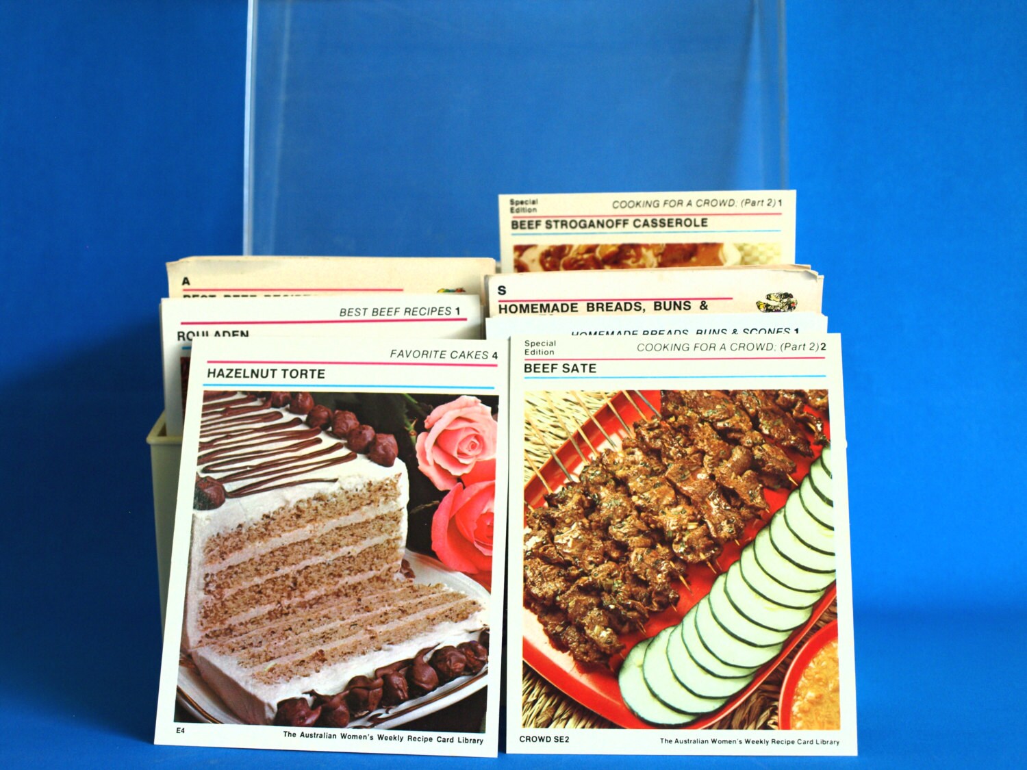 Australian Women's Weekly Recipe Card Library Special Etsy