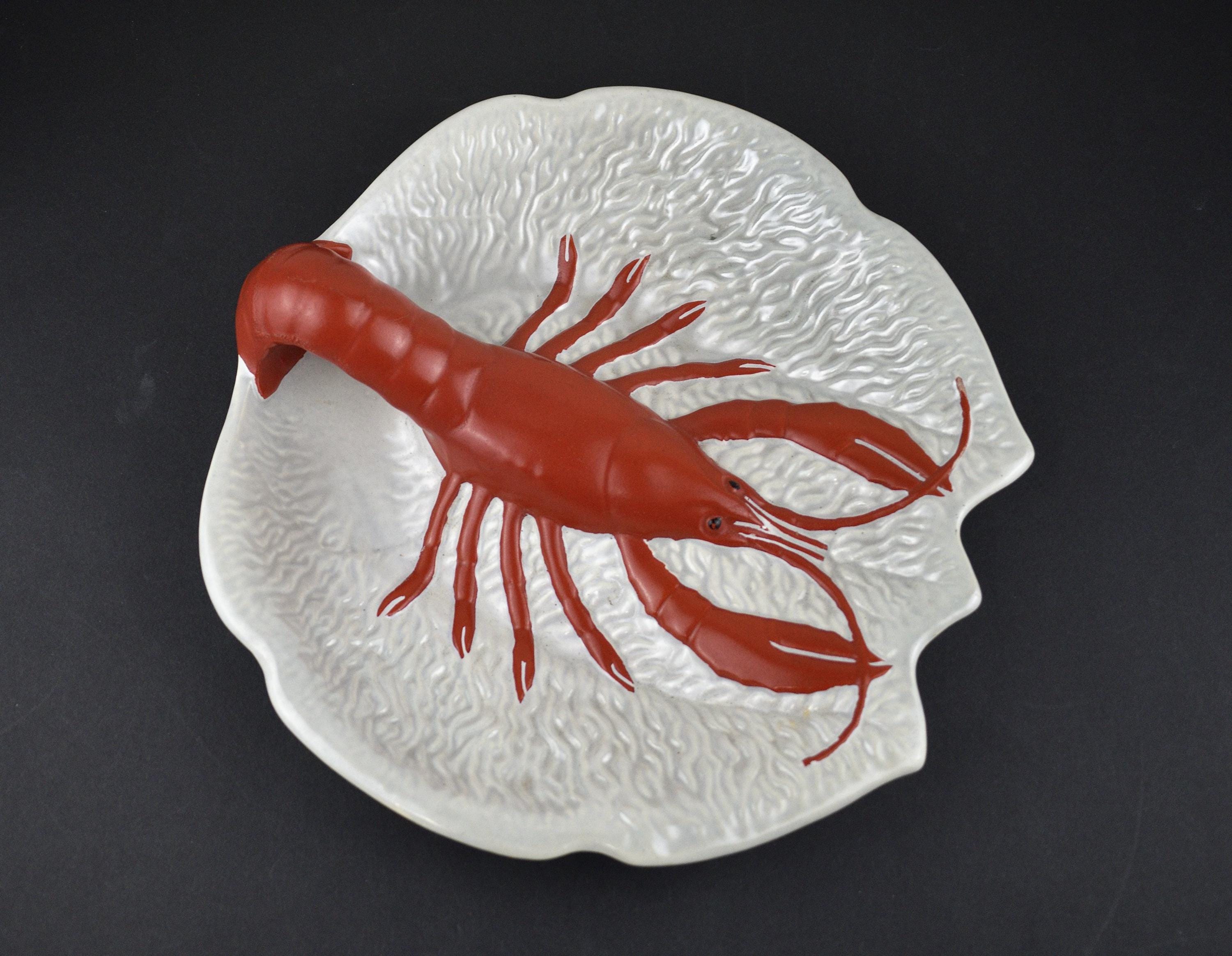 Vintage lobster plate - Etsy 日本