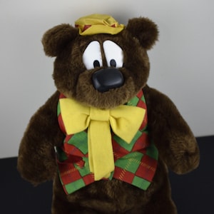 Vintage Humphrey B Bear Plush Soft Toy - Here’s Humphrey Children's TV Show Memorabilia Collectable