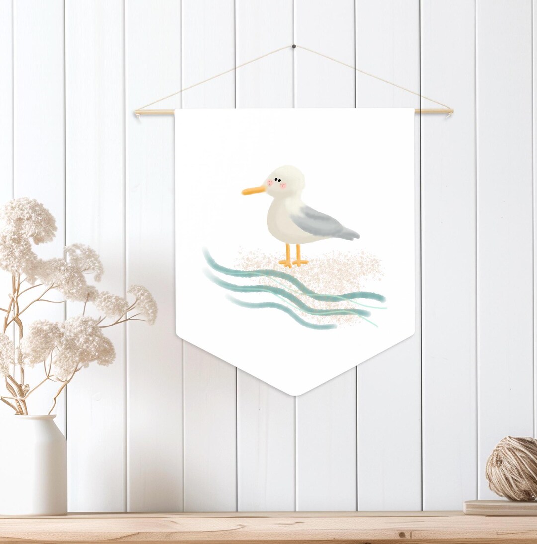 Sea Nursery Pennant Ocean Nursery Decor Nautical Nursery Wall Art ...
