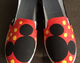 MICKEY MOUSE VANS Shoes - hand painted