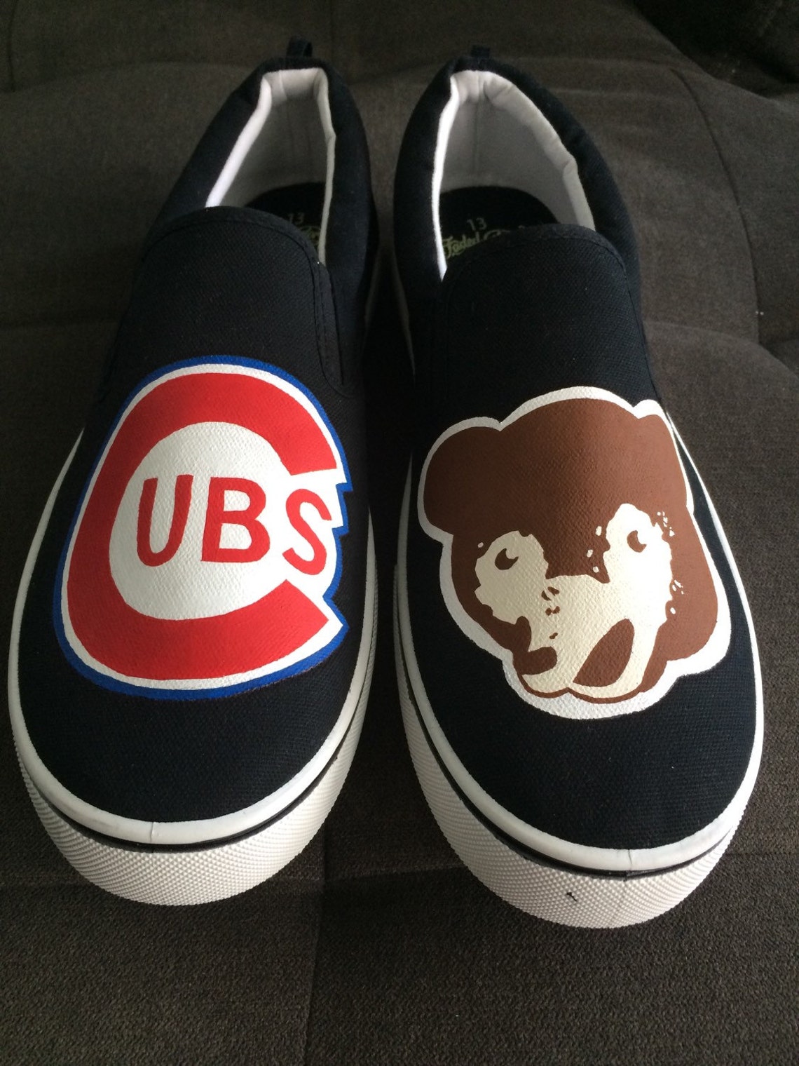 Chicago Cubs shoes 1940-50s logo VANS branded shoe | Etsy