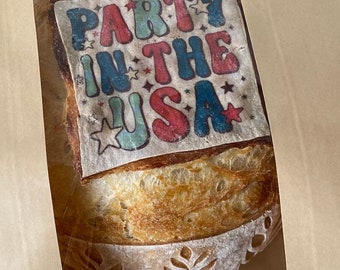 Party in the USA - Custom Edible Wafer Paper