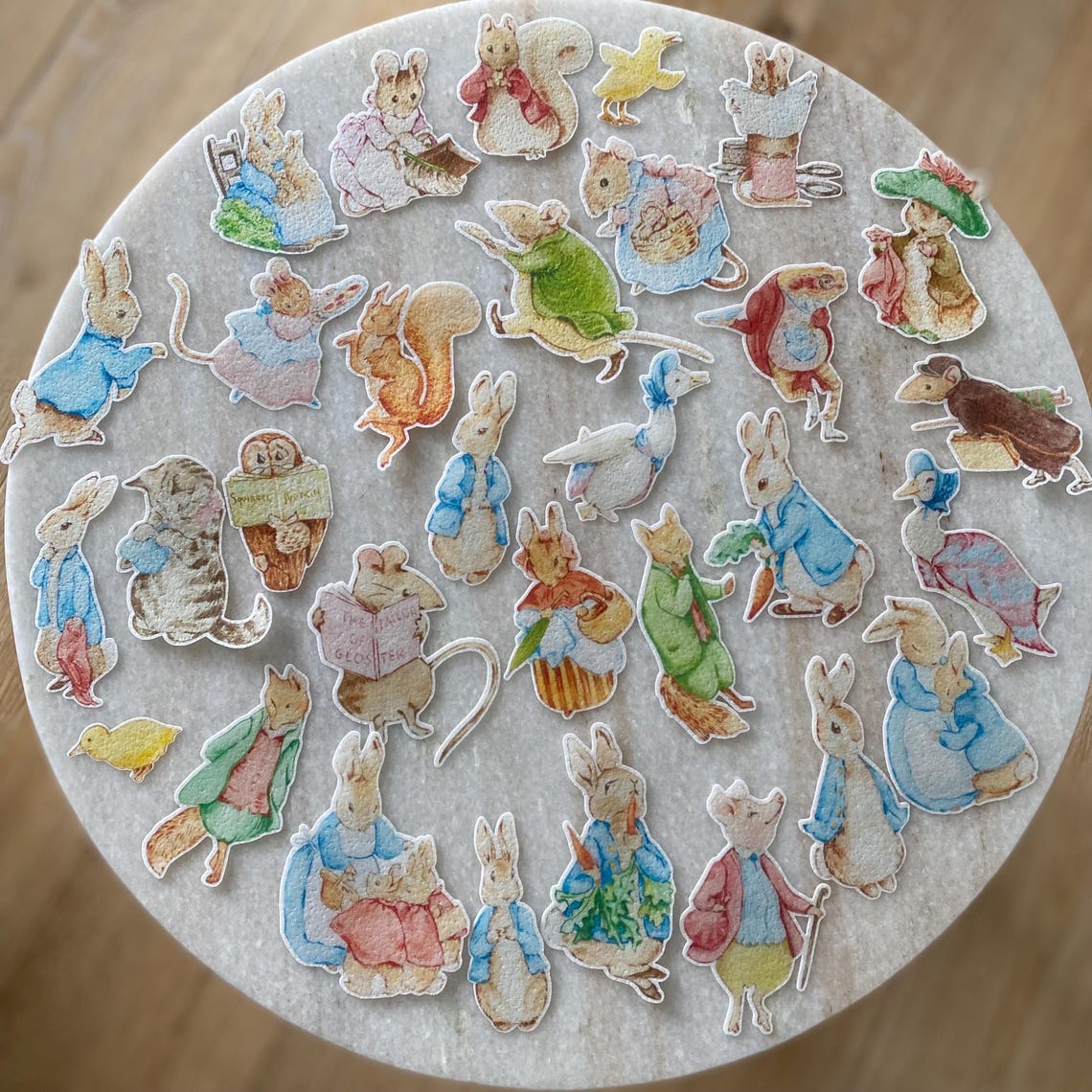 Ware Paper Rabbbit Rabbit and Friends - Custom Edible Wafer Paper - Etsy