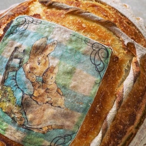 Peter Rabbit disegnato su misura dal venditore Etsy