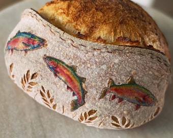 Rainbow Trout - Custom Edible Wafer Paper