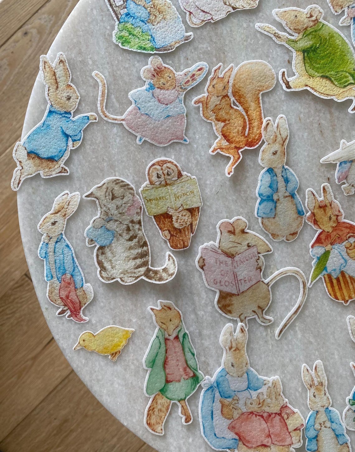 Ware Paper Rabbbit Rabbit and Friends - Custom Edible Wafer Paper - Etsy