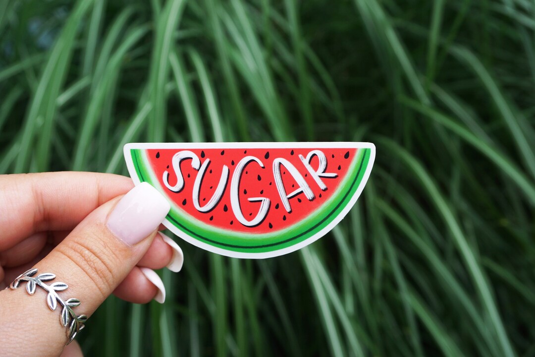 Sucre Sticker Watermelon Sugar - STICKER - Etsy