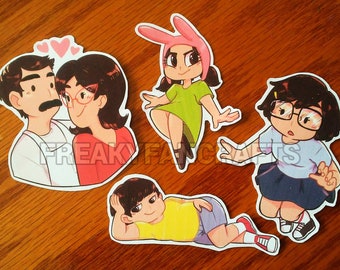 Bob's Burgers Stickers