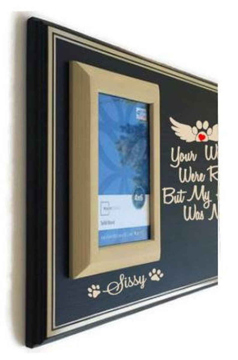 Pet Memorial Picture Frame Cat Dog Memorial Gift Loss Pet