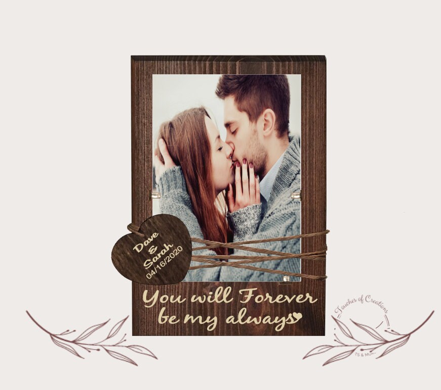 Boyfriend picture frame birthday gift