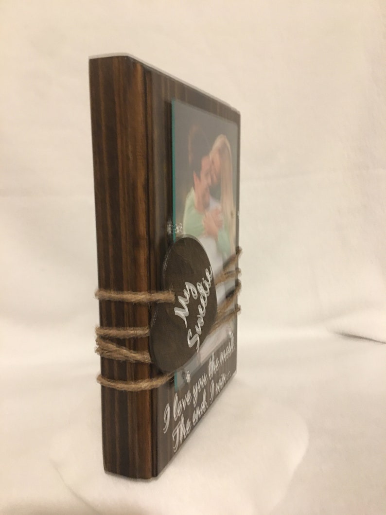 I Love You More Picture Frame I Love You Most the End I Etsy