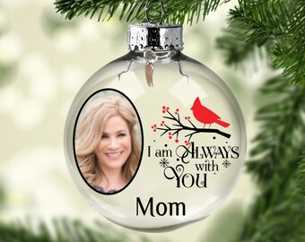 Siempre estoy contigo - Adorno conmemorativo navideño - Adornos de recuerdo - Adorno navideño personalizado
