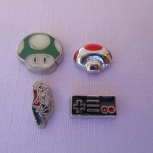 Super Mario Floating Charm ~ Memory Locket Charms ~ Floating Lockets