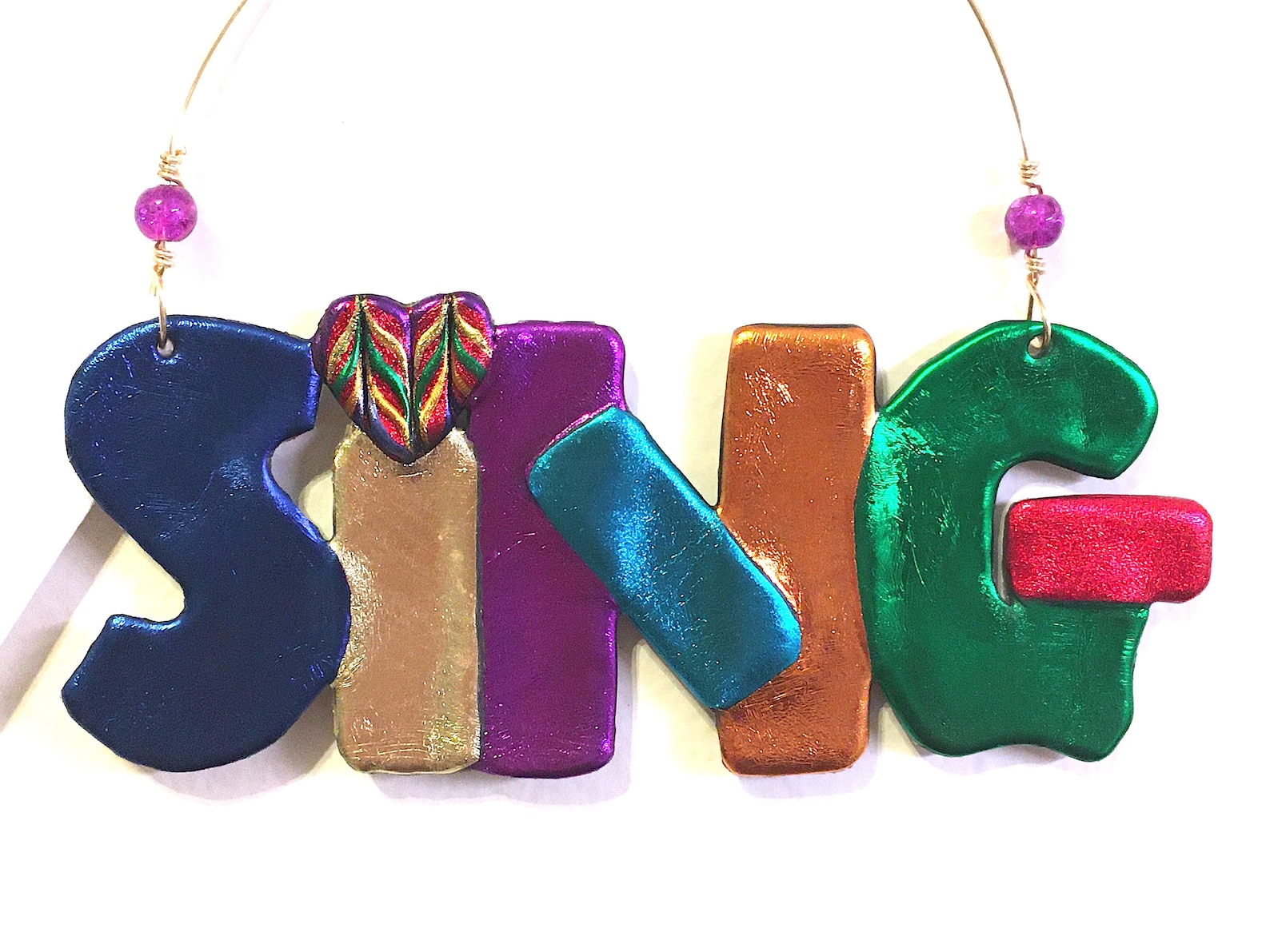 SING Ornament Christmas Decor Christmas Ornament Singing Etsy