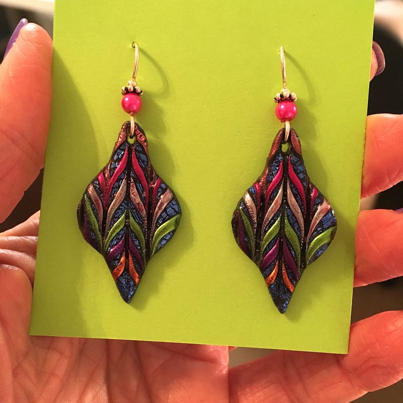 ORNAMENT Earrings Holiday Jewelry Swarovski Crystal Etsy UK