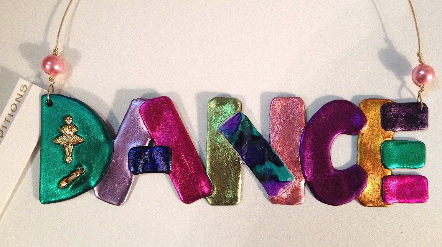 DANCE Ornament Dance Performing Arts 24K Gold Finish Over Etsy