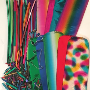 CMA© DESiGNER PROJEKT-KIT Erstelle über 40 Pins! 10 Sticks, vorgeschnittene Streifen/Konfetti-Ausstechern NICHT INBEGRIFFEN, DIY Hobby Kids Art/Bastelanleitung