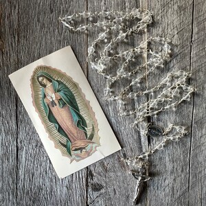 Sterling Silver - Handmade Faceted  Quartz Rosary