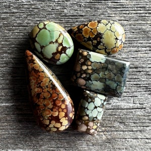 Loose Stones (Choose one): Bao Canyon Turquoise (Custom settings also available, read description below for more information)