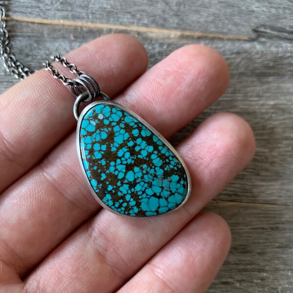 Old Stock Hubei Turquoise Pendant