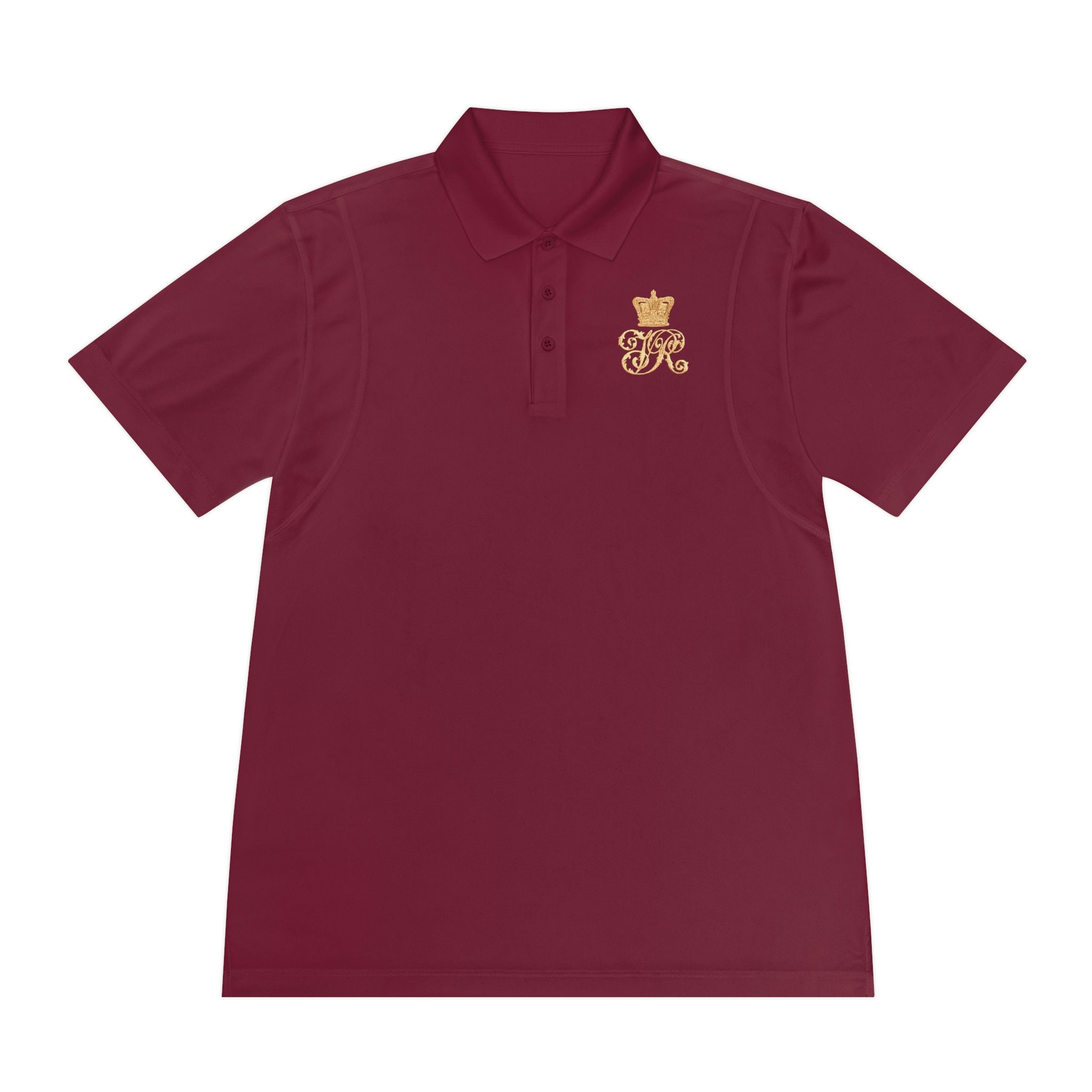 Queen Victoria Cypher Men's Sport Polo Shirt, VR Coronation Wear
